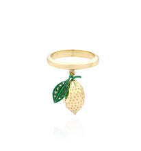 Load image into Gallery viewer, &quot;LOVE LEMONS&quot; - 18KT GOLD - RING