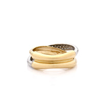 Load image into Gallery viewer, &quot;MARGAUX&quot; - 18KT YELLOW AND WHITE GOLD - WHITE DIAMONDS